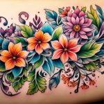 fleur tatouage