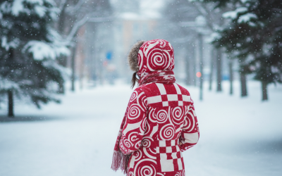 Exploration de « Dans son manteau rouge et blanc »