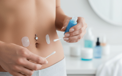 Guide complet sur le piercing au nombril et son entretien