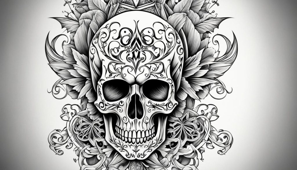 Trouvez l’inspiration avec un tatouage de tête de mort