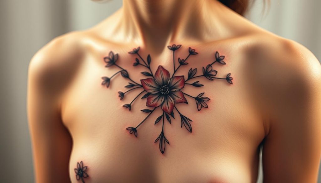 Tatouage floral
