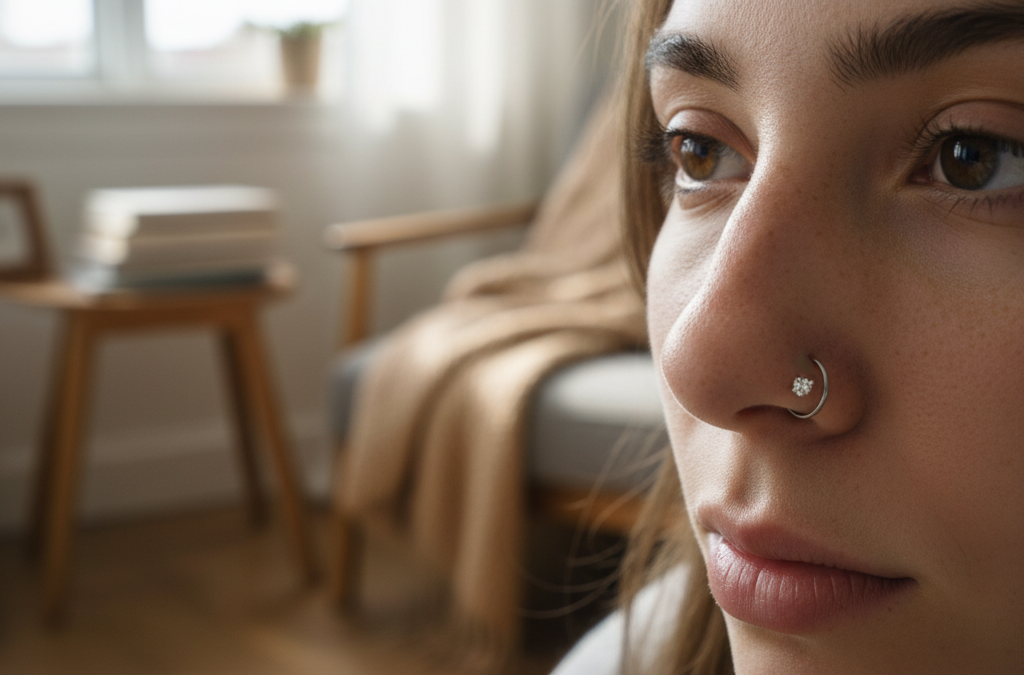 Explorez les Significations et Styles du Piercing Nez