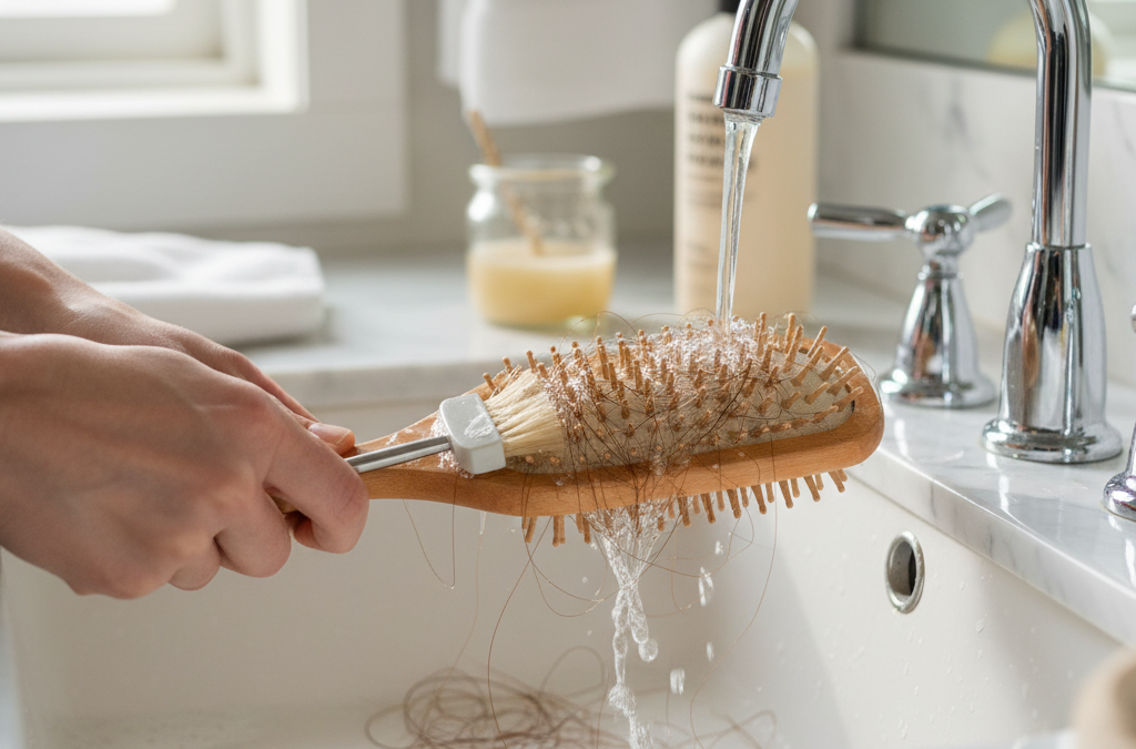 Nettoyer et entretenir sa brosse à cheveux efficacement