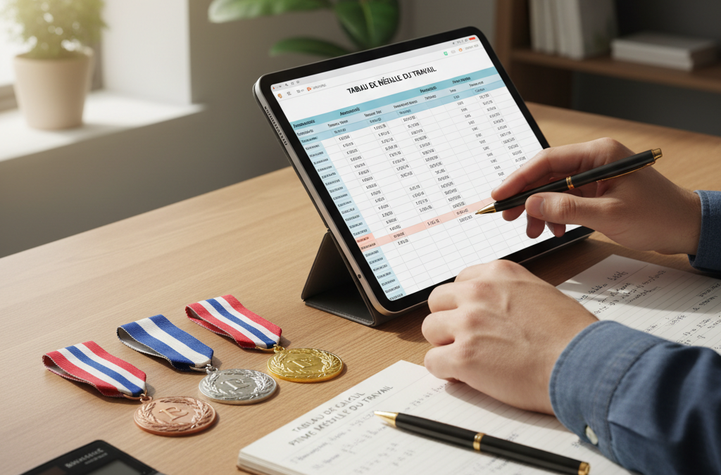 Prime médaille du travail : calcul et conditions expliqués