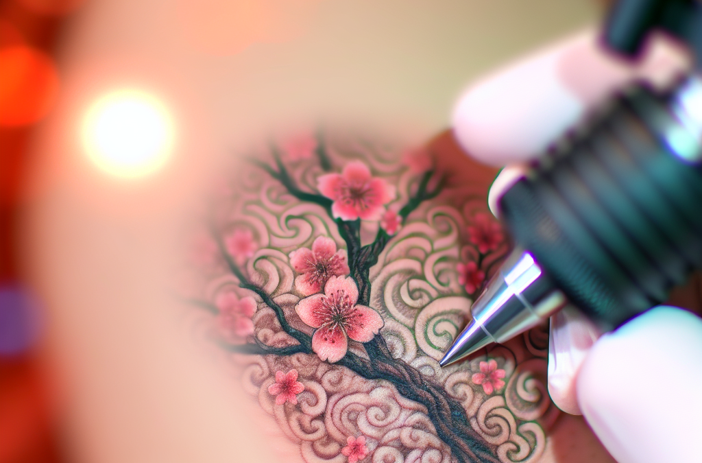 Tatouage Fleur de Cerisier : Symbolique et Styles