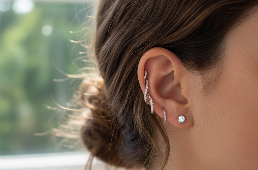Tout savoir sur le helix piercing et ses tendances