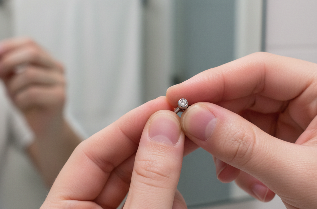 Comment dévisser un piercing en toute sécurité