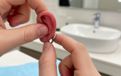 Comment Retirer un Piercing Helix en Toute Sécurité