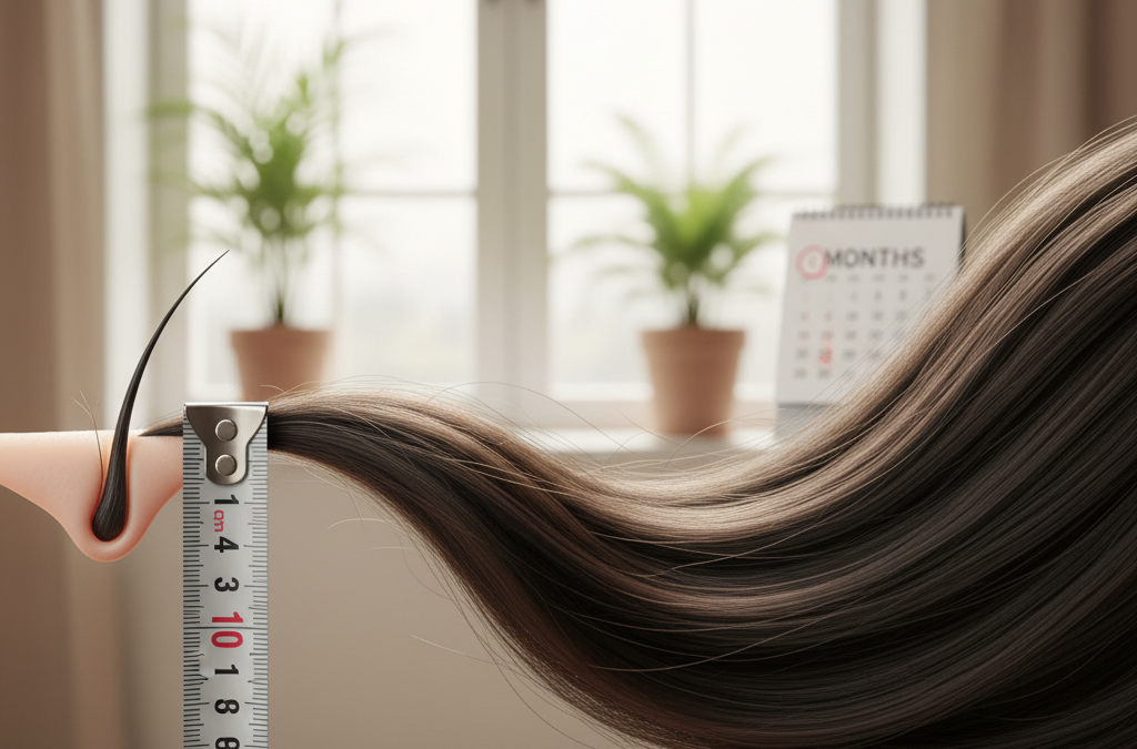 Croissance des cheveux : combien de temps faut-il vraiment ?