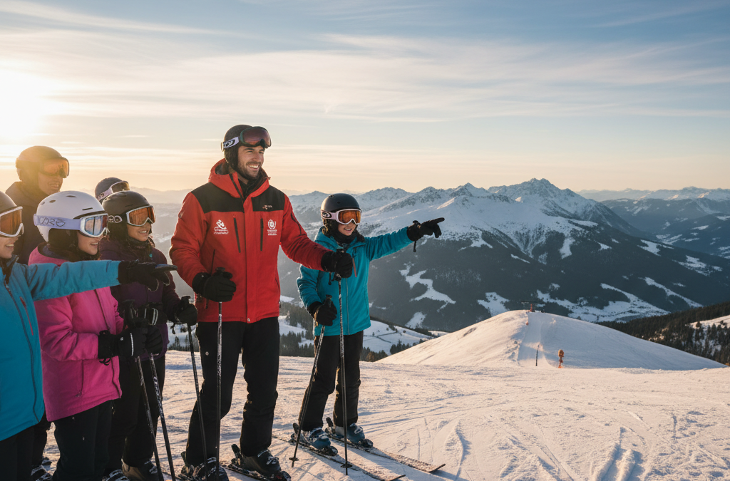 Devenir moniteur de ski : guide complet et conseils