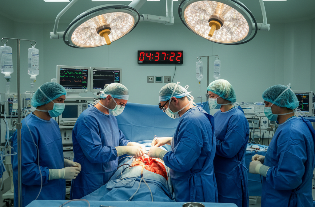 Durée et facteurs d&rsquo;une opération de l&rsquo;aorte