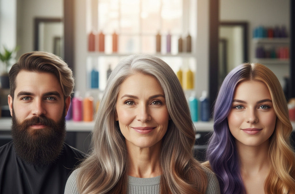 La meilleure couleur pour couvrir les cheveux blancs