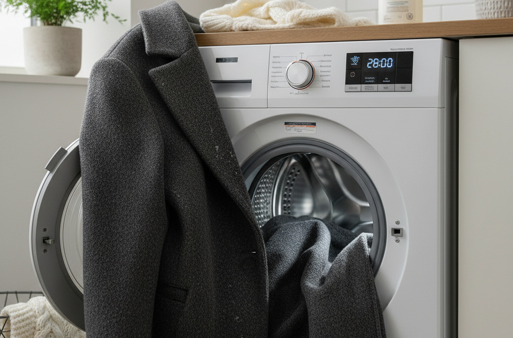 Lavez votre manteau en laine en machine : guide complet
