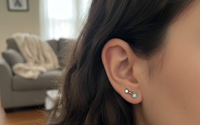 Les secrets du piercing rook : esthétique et entretien