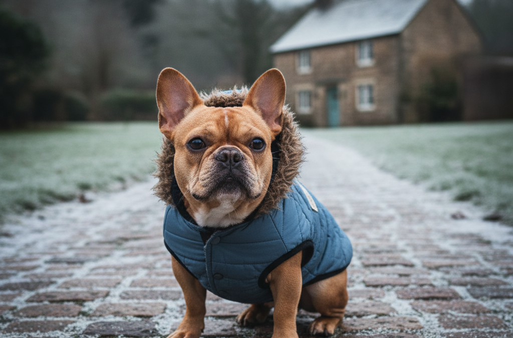 Mettre un Manteau pour Bouledogue Français en Hiver ?