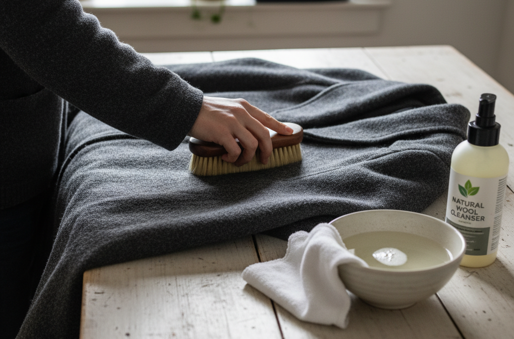 Nettoyer et entretenir votre manteau en laine efficacement