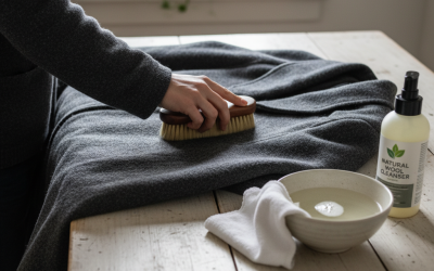 Nettoyer et entretenir votre manteau en laine efficacement