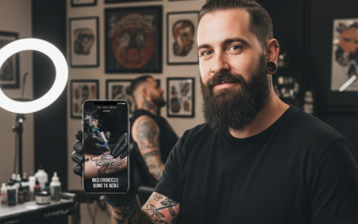 Ce que les tatoueurs gardent sur leurs téléphones