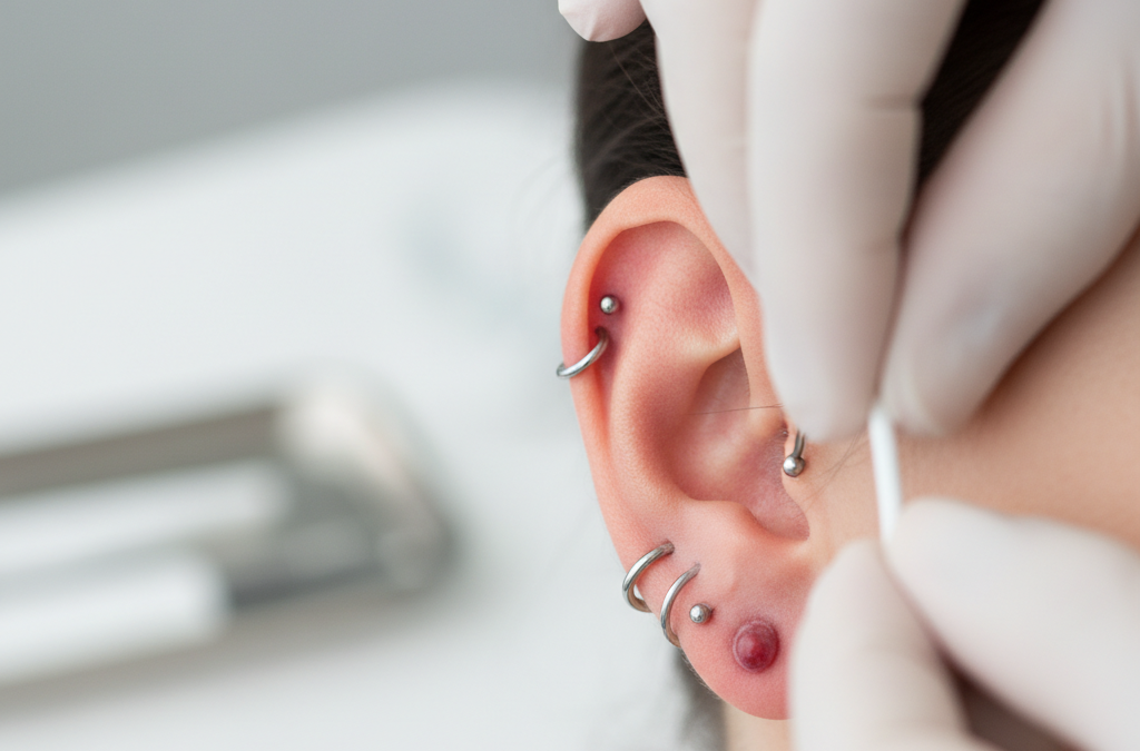 Piercing d&rsquo;oreille: Contre-indications et précautions clés