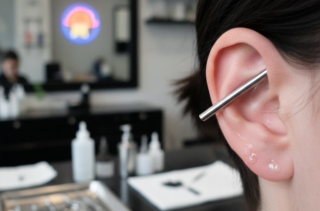 Piercing industriel : Guide complet et conseils stylés