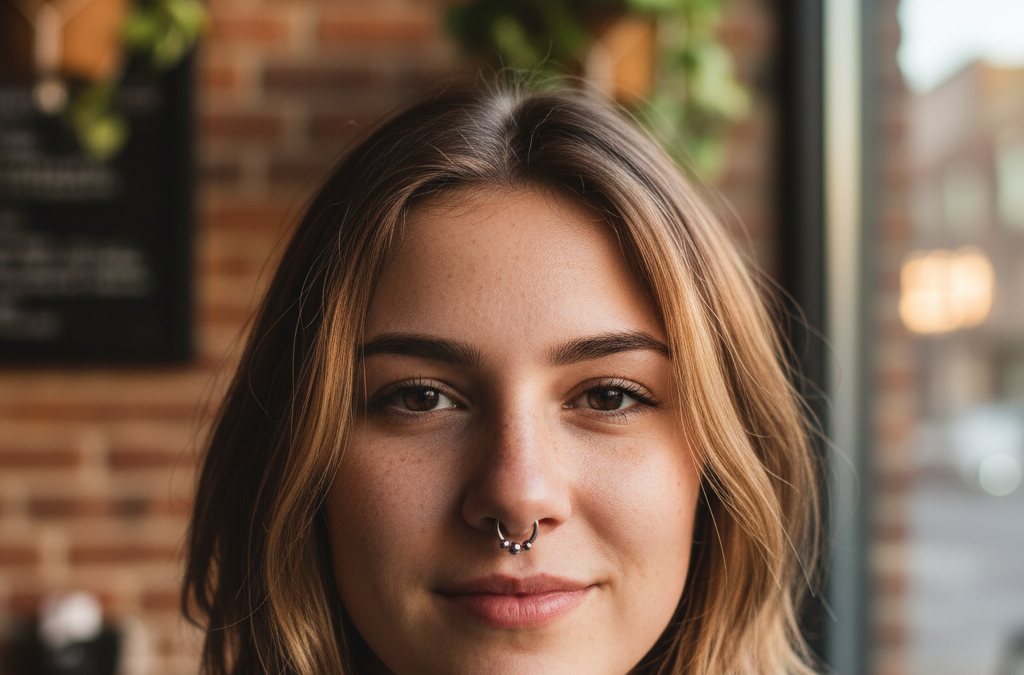Piercing septum : Histoire, soins et conseils bijoux