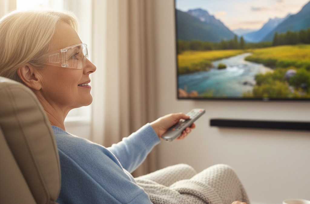 Regarder la TV après une chirurgie de la cataracte : Conseils