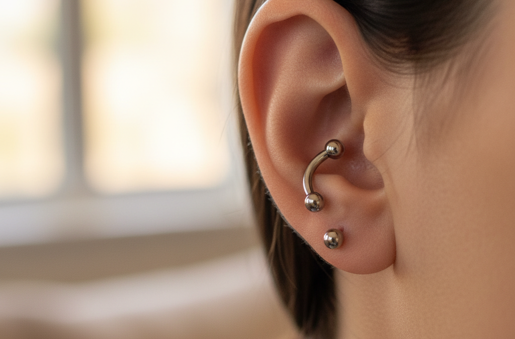 Rook Piercing: Emplacement Soins et Précautions