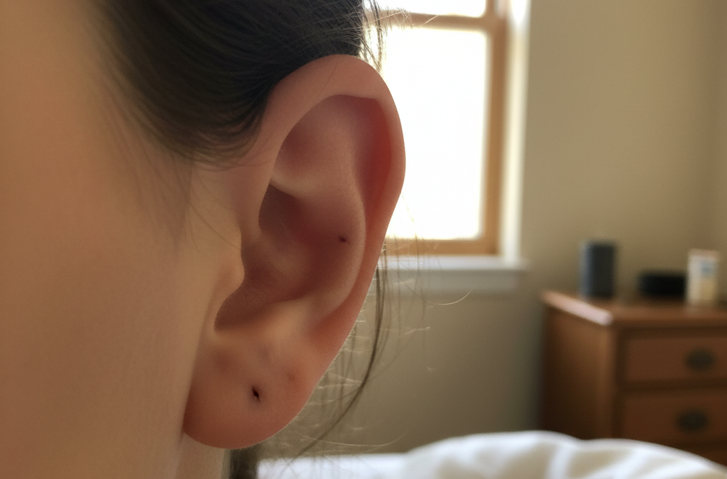 Temps de rebouchage d&rsquo;un piercing au cartilage