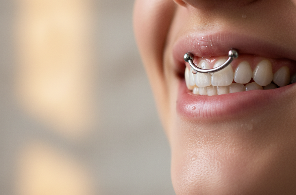 Tout savoir sur le piercing smiley : guide complet