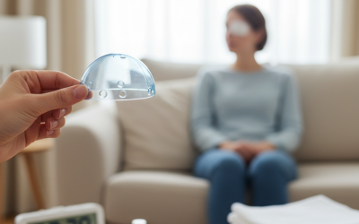 Utilisation de la coque après chirurgie de cataracte : durée ?