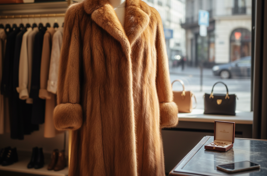 Vente de manteau de vison : guide complet et éthique