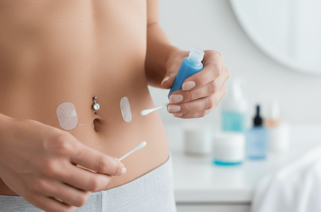 Guide complet sur le piercing au nombril et son entretien