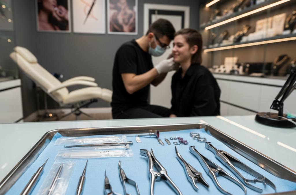 Trouvez le studio de piercing parfait près de chez vous