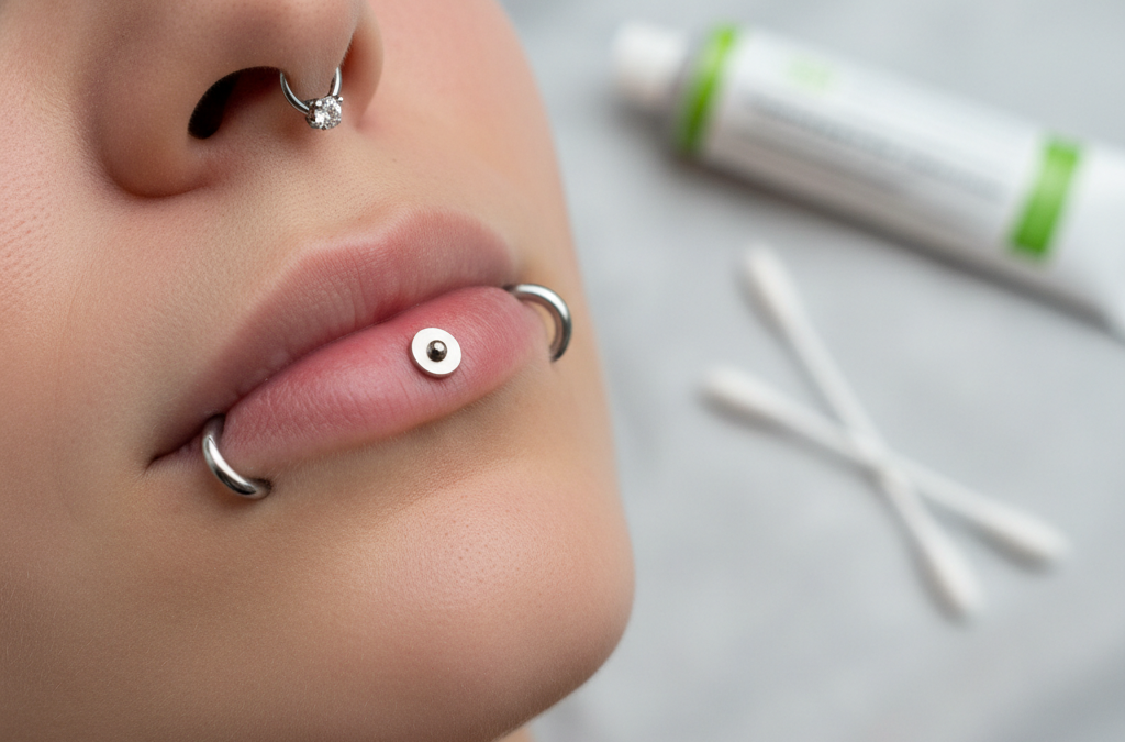 Types, Procédures et Soins du Piercing Lèvre